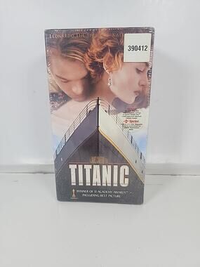 Titanic (VHS, 1998, 2-Tape Set) Brand New, Sealed. Pan And Scan